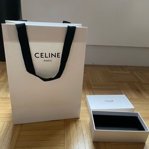 Celine Shopping Bag and Box